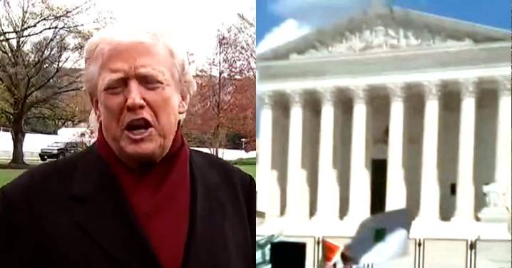 Trump Drops Early Morning Rant To Coerce Bombshell Supreme Court Case
