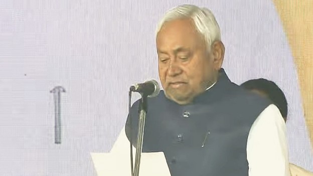 Nitish Kumar Takes Oath as Bihar Chief Minister for Historic 10th Term