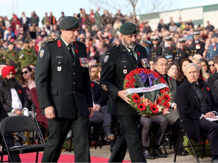 Remembrance Day ceremonies hear appeals to honour and vigilance