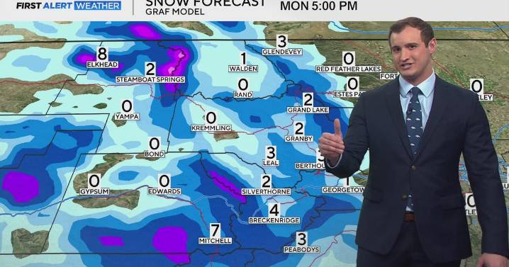 Colorado mountain snow ramps up Sunday night with I-70 issues expected by sunrise