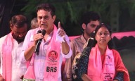 KTR Slams Congress Over ‘Bulldozer Rule’, Urges Support for Sunitha in Jubilee Hills By