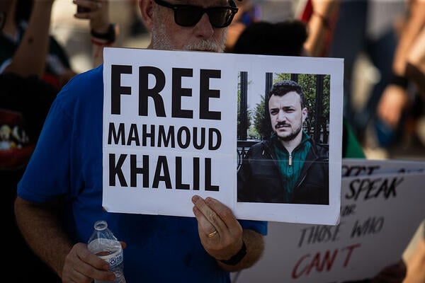 Khalil Sues for Info on Government Use of Doxing Sites
