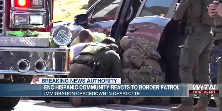 ENC Hispanic community reacts to border patrol