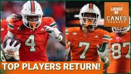 INJURY BOOST: Miami Hurricanes Welcome Mark Fletcher & CJ Daniels Back to DOMINATE Virginia Tech