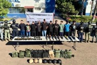 Detienen a 10 en Culiacán con armas y equipo táctico