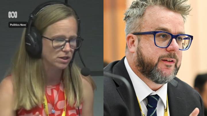 ABC under fire after journalist goes on heated rant labelling the Coalition’s bid to axe net zero targets ‘nonsensical’