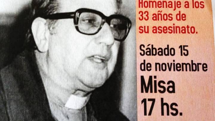 Homenaje en Chivilcoy a 33 años del asesinato del Padre Cacho Zaccardi
