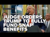'It's an absurd ruling,' Vance says after judge orders Trump to fully fund SNAP benefits