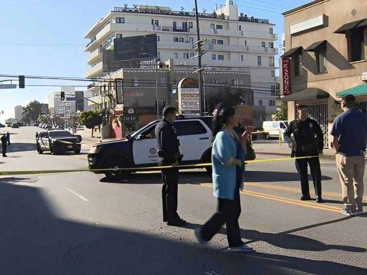 LAPD hiere a hombre que se autolesionaba con vidrio en Koreatown