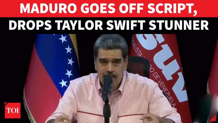 Maduro Drops Taylor Swift, Bad Bunny Bombshell; Then Mocks Trump As U.S. Besieges Venezuela