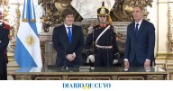 Javier Milei le tomó juramento a Diego Santilli como nuevo ministro del Interior