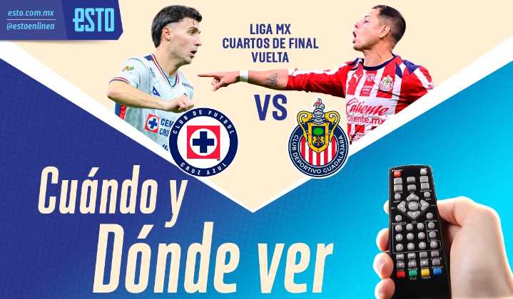 Cruz Azul vs Chivas: horario, fecha y transmisión de los cuartos de final de vuelta del Apertura 2025