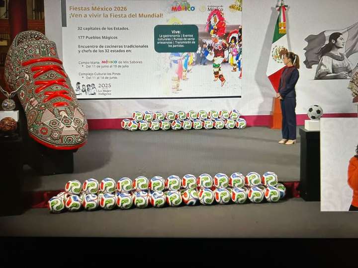 Presenta Gobierno de México “El Mundial Social” Se busca romper tres retos Guinness para el 2026