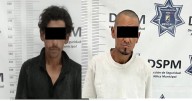 Detienen a dos personas por quemar y arrojar basura en la vía pública