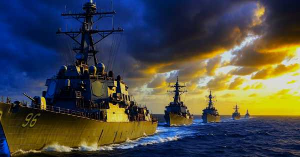 Se acerca una nueva guerra mundial: Estados Unidos ya tiene un mega ejército naval para conquistar todos los océanos y empezó a moverlo en América Latina