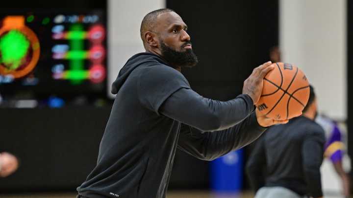 LeBron James ready for contact basketball activity as he works toward season debut