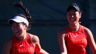 Moravian Academy girls tennis’ Li, Guo reach medal stand in state doubles tournament