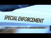 PCSD WATCHING MT. LEMMON TRAFFIC