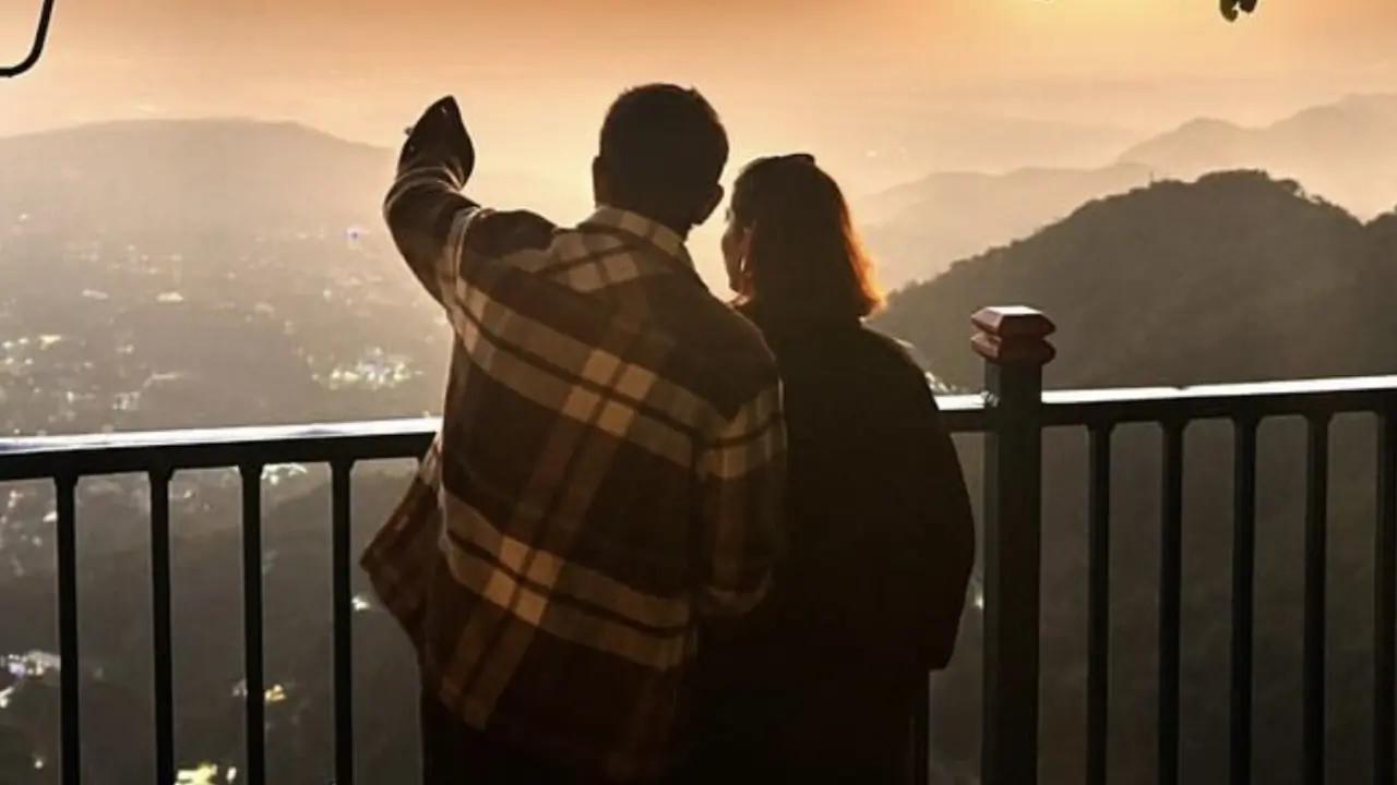 Vikrant Massey wishes wife Sheetal Thakur with a breathtaking sunset picture you don’t wanna miss