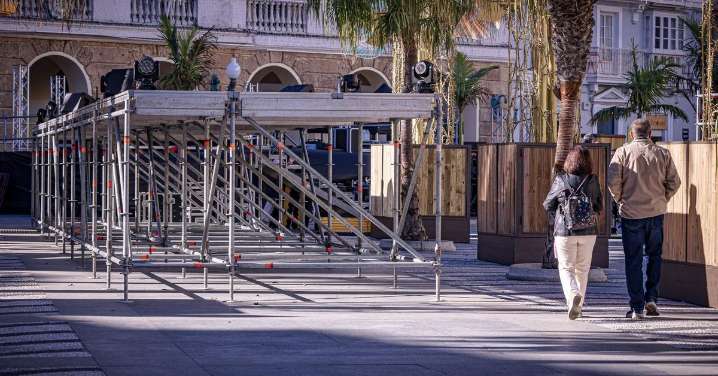 Horario de la inauguración de la Navidad en Cádiz este viernes: encendido de luces, espectáculo de luz y sonido y atracciones