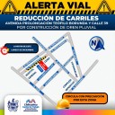 Reducirán circulación en calle 39 por obra de dren pluvial