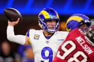 Rams QB Matthew Stafford's season could end up ranking among the best in NFL history