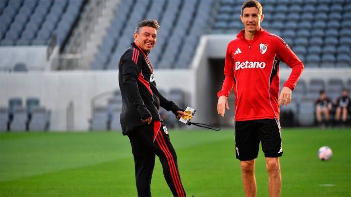 El mediocampo, la gran duda en la formación de River para visitar a Racing