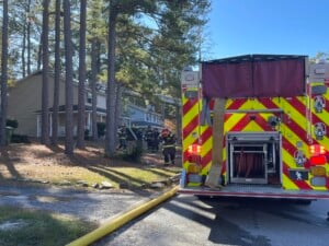 CRFD control Wednesday morning chimney fire