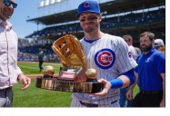 Cubs lead majors with 3 Gold Glove winners