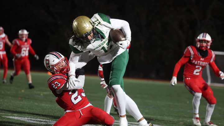 Photos of Hendricken vs. Portsmouth football on Friday, October 31, 2025