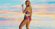 Zara Larsson Wiggles in Bikini Top & Micro Shorts in Music Video