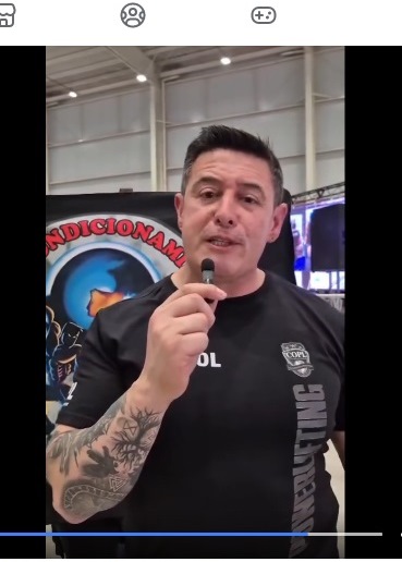 Jhon Jairo Lombana, campeón mundial levantamiento de potencia