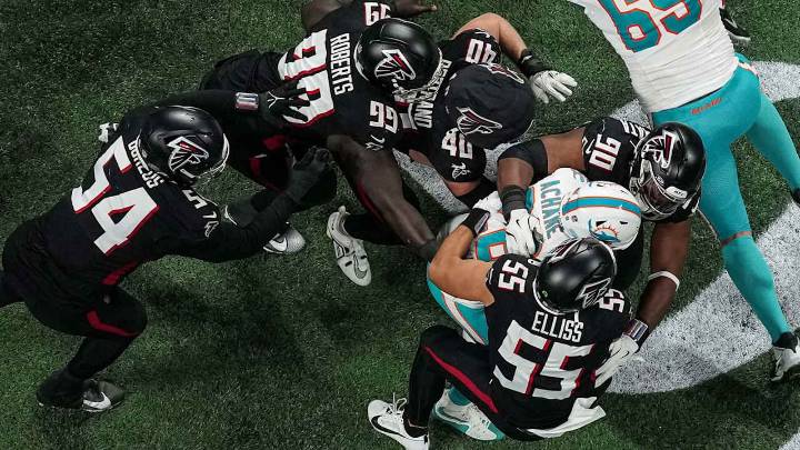 Falcons run defense improved — but still needs more