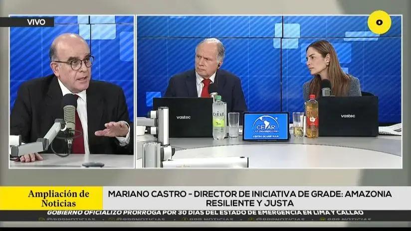 Exviceministro Mariano Castro critica ampliación del Reinfo hasta fines de 2027 y advierte sobre efectos de la minería ilegal en la Amazonía