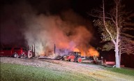 Crews Battle Massive Overnight Fire on Jester Hill Road in Ross...