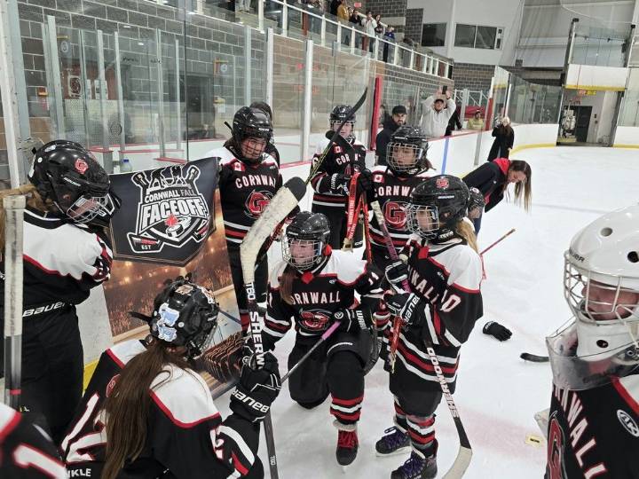 Cornwall girls hockey Fall Faceoff house league tournament grows