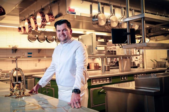 Chef Travis Swikard is (almost) ready to cook for you at his new restaurant, Fleurette