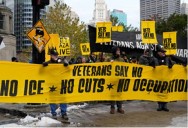 Repudian veteranos la guerra de Trump en ciudades estadounidenses