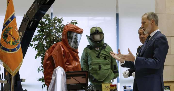 El Rey celebra los 50 años de los Tédax y los 30 de la Unidad de Ciberdelincuencia