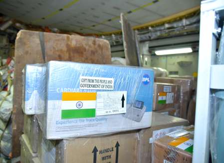 India sends humanitarian aid to Hurricane Melissa