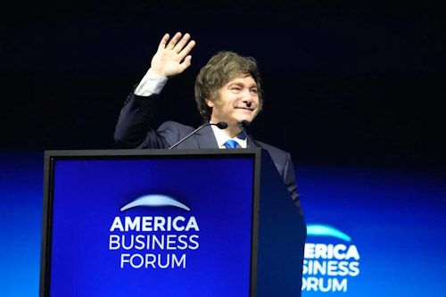 Milei agradecerá Trump en su discurso en el American Business Forum