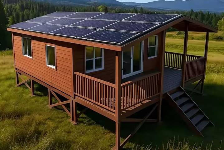 Esta casa prefabricada es una opción para ahorrar en las facturas de servicios, su precio es de 11 mil dólares