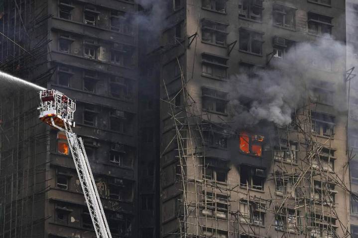 Hong Kong Fire: Death Toll Rises To 94 Amid Final Push To Find Survivors