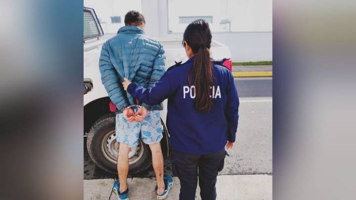 Ladrón con antecedentes robó elementos de una vivienda y fue detenido