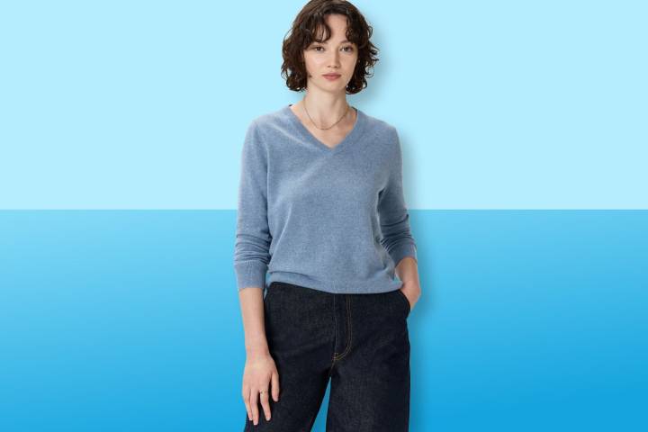 Quince Cashmere Sweaters in Fall Colors Start at $40