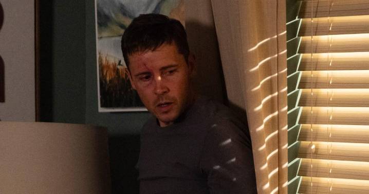 Battered Todd held hostage in his own home by Theo in Coronation Street