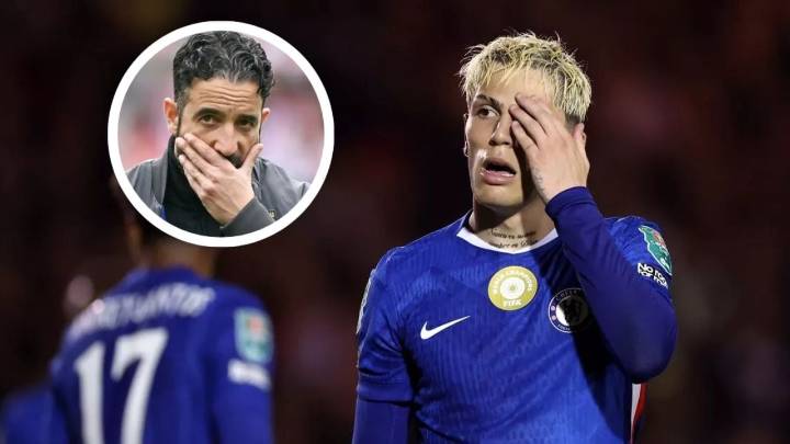 No se guardó nada: el fuerte dardo de Alejandro Garnacho contra Amorim tras su salida del United