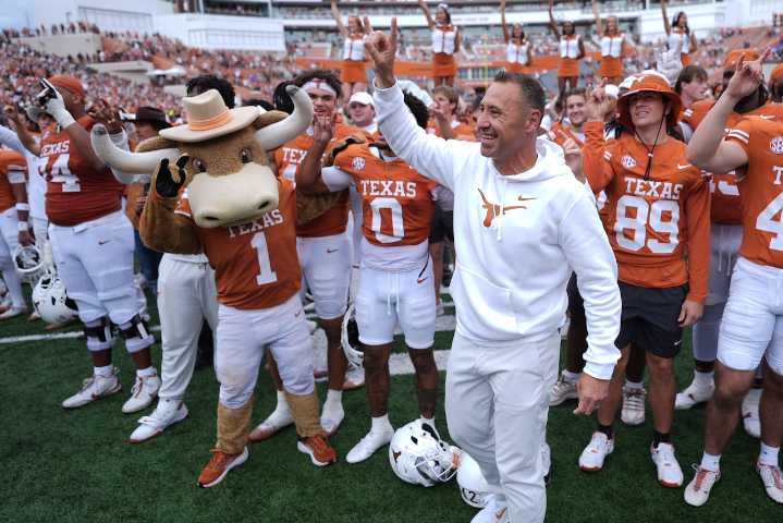 Steve Sarkisian is fed up with the rumors and just made his future at Texas crystal clear