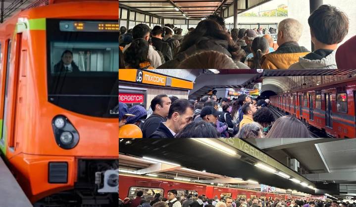 Retrasos en el Metro CDMX: Usuarios reportan fallas y demoras en todas las líneas este lunes 10 de noviembre