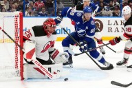 NHL roundup: Guentzel’s eighth career hat trick powers Lightning past Devils 5